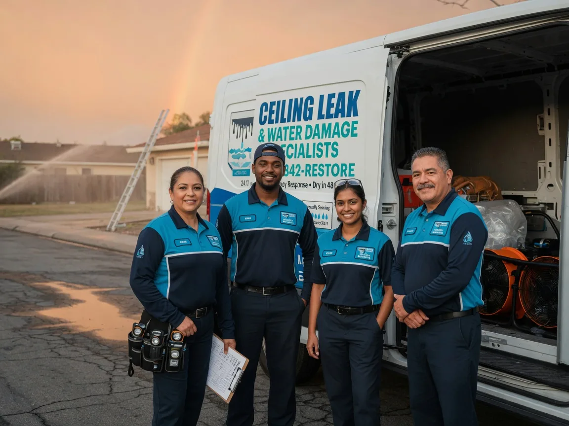 Ceiling Leak Cleanup company in Neal, KS
